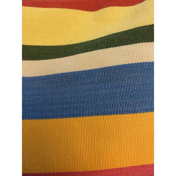 AMAN Placemats Cotton Colorful Striped Fiesta Summer Table Linens - Picture 8 of 10